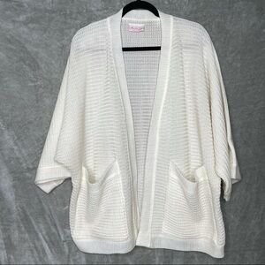 Vintage Ananda Bliss San Francisco Oversized Knit Slouchy Cardigan Sweater XL
